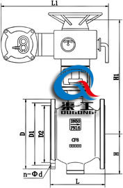 PQ947電動(dòng)偏心半球閥 （配DZW執(zhí)行器）