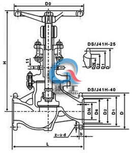DS/J61H水封截止閥